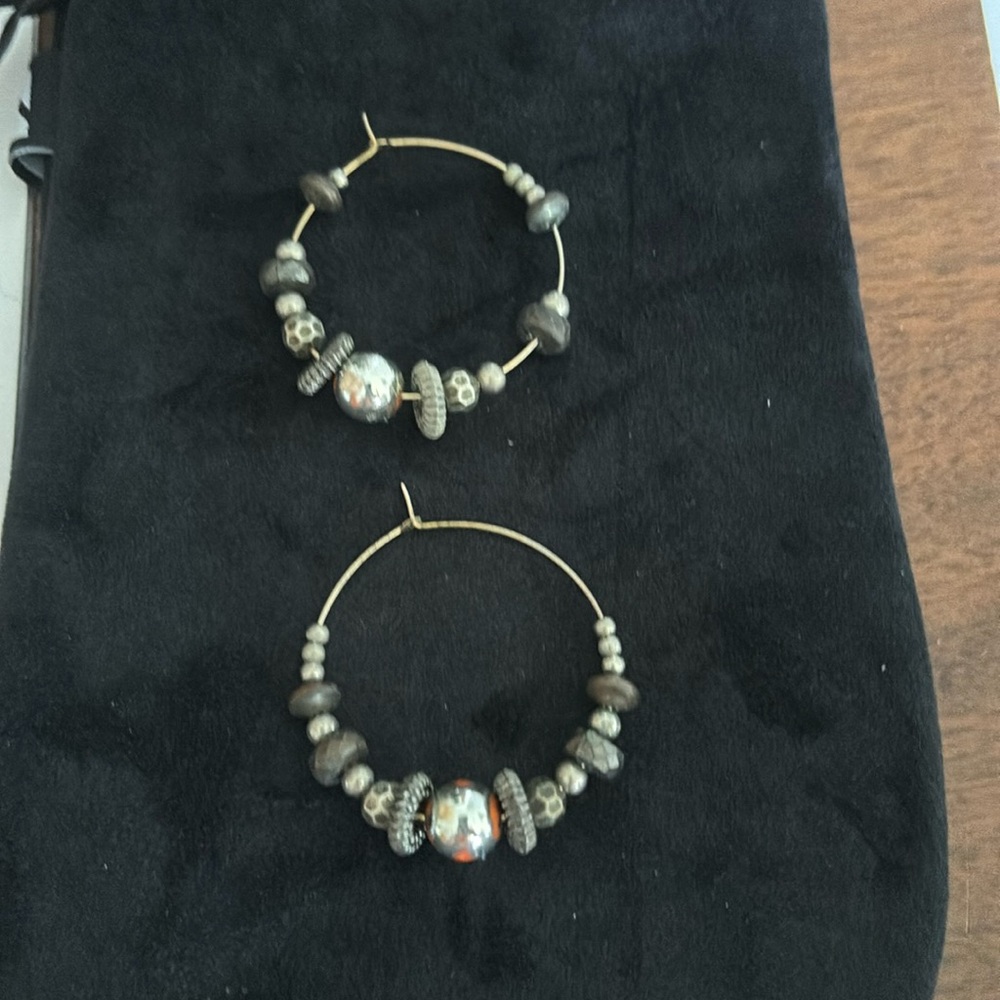 Vintage earrings beaded